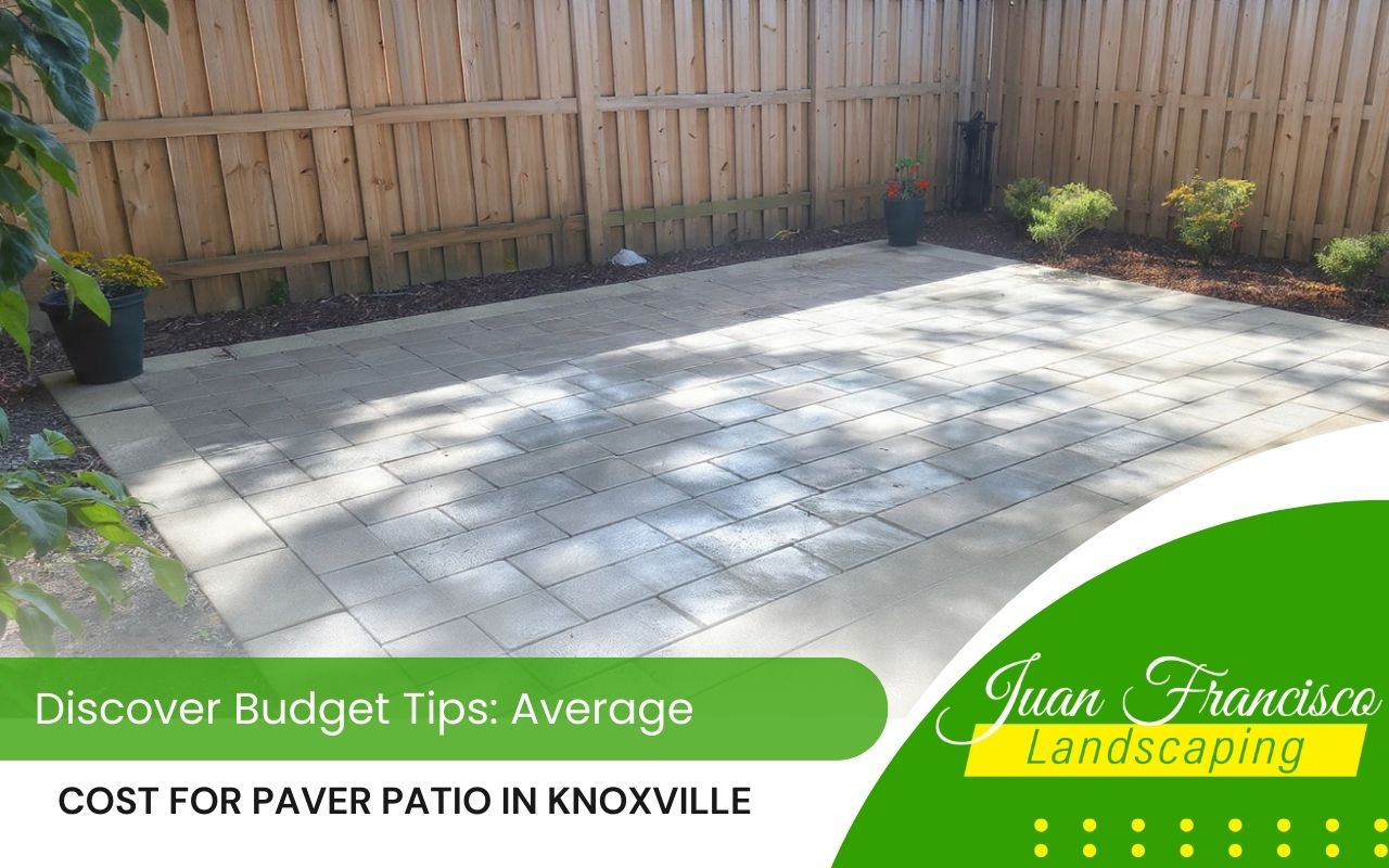 Materials breakdown illustrating the Average Cost for Paver Patio in Knoxville with concrete and brick pavers