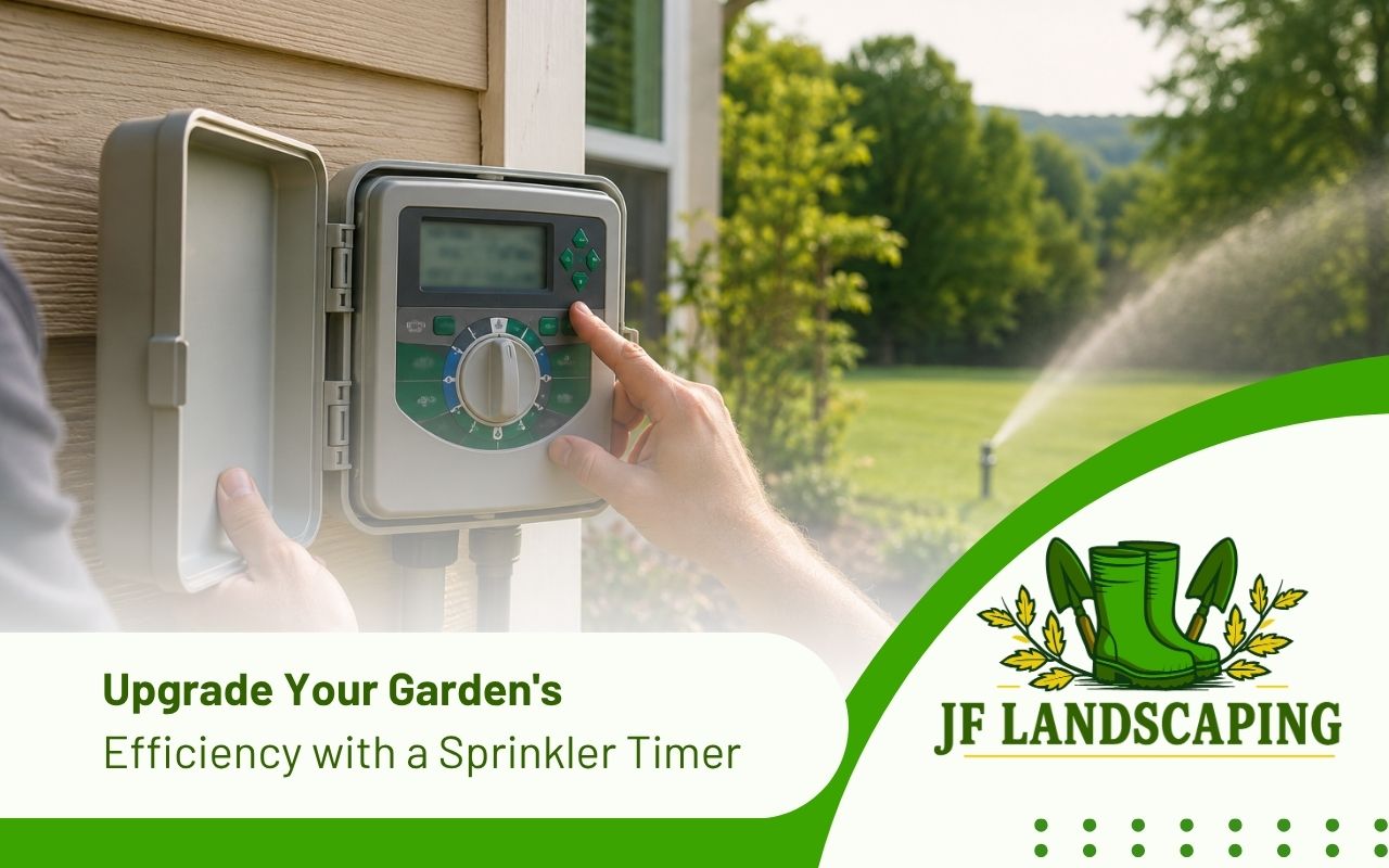 Sprinkler timer setup for a Knoxville yard